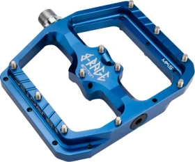 Burgtec Penthouse Flat MK5 B-Rage Edition Plattformpedale deep blue