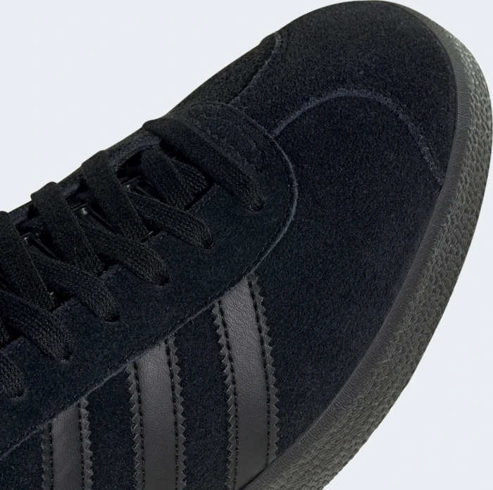 adidas New Zealand Rugby Gazelle all black/silver metallic
