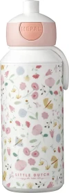 Mepal Pop-Up Campus Trinkflasche 400ml flowers & butterflies