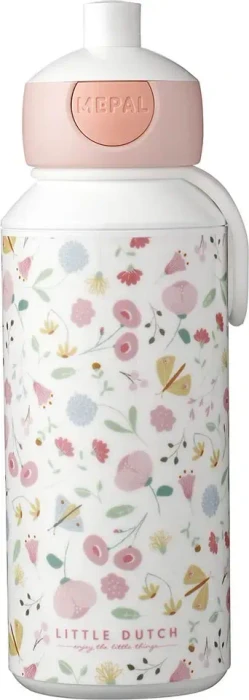 Mepal Pop-Up Campus Trinkflasche 400ml flowers & butterflies
