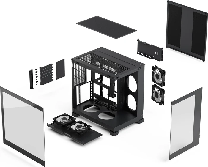 Fractal Design Pop 2 Vision Black RGB, Glasfenster