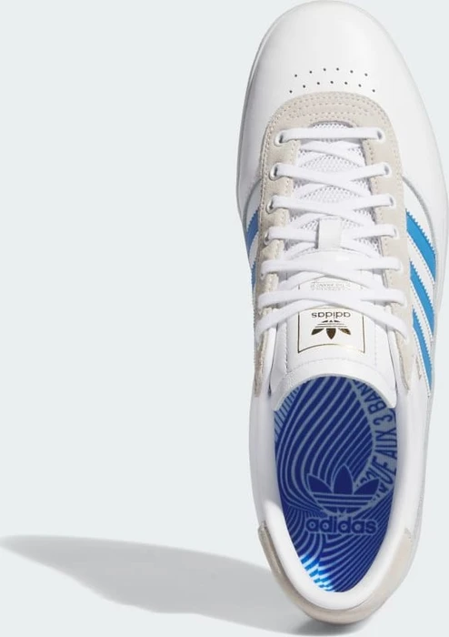 adidas Puig Indoor cloud white/blue bird/gold metallic
