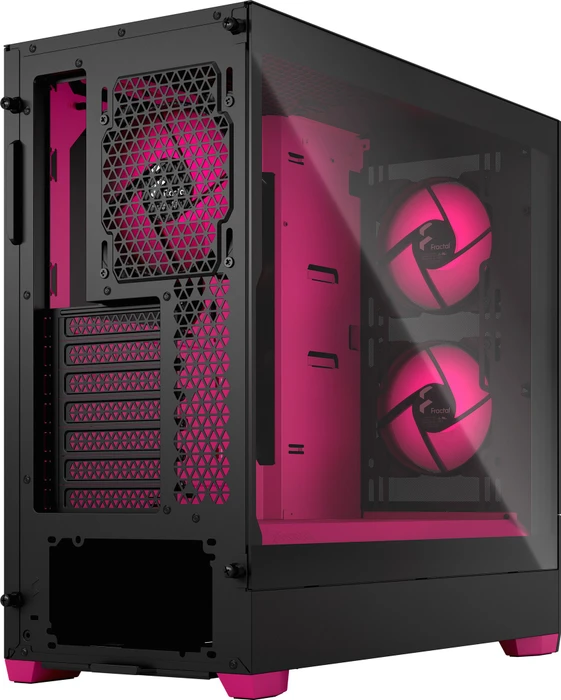Fractal Design Pop Air RGB Magenta Core TG Clear Tint, Glasfenster