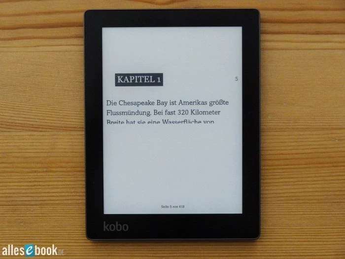 Kobo Aura schwarz