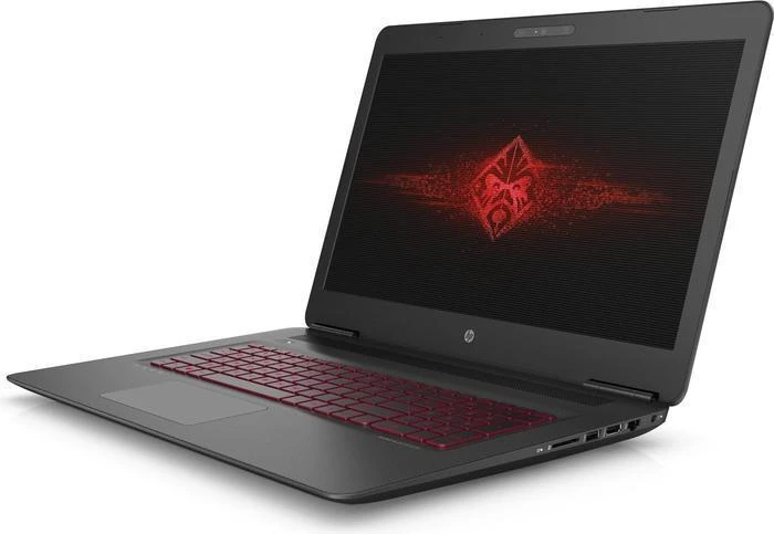 HP OMEN by HP Laptop 17-w103ng, Twinkle Black, Core i7-6700HQ, 16GB RAM, 128GB SSD, 1TB HDD, GeForce GTX 1060, DE