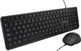 V7 CKU350 Tastatur und Maus Combo, USB, ES
