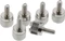 InLine Rändelschrauben für Gehäuse, silber, 6er-Pack Vorschaubild