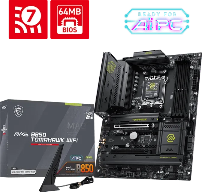 MSI MAG B850 Tomahawk WIFI (AMD AM5)