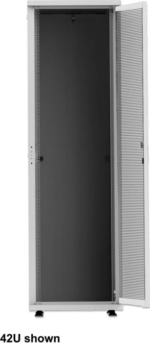Intellinet Basic Line 19" Serverschrank 26HE, Flatpack, grau, 1000mm tief