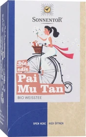 Sonnentor Weißer Pai Mu Tan Tee Beutel, 18 Stück