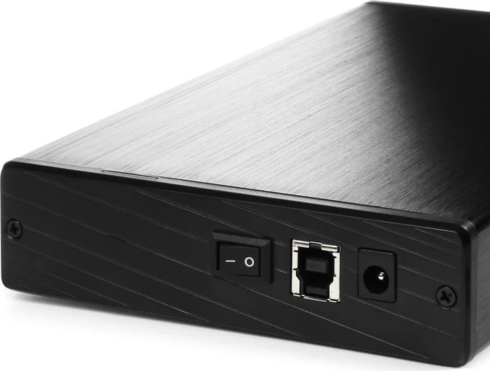 Axagon Aline Box Festplattengehäuse, schwarz, 3.5", USB-B 3.0