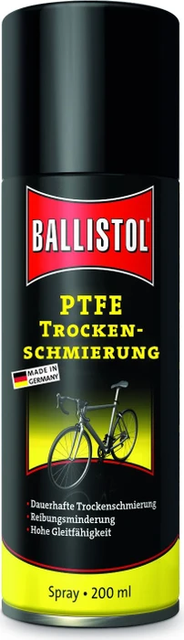 Ballistol BikeDryLube PTFE Trockenschmierung Kettenspray 200ml