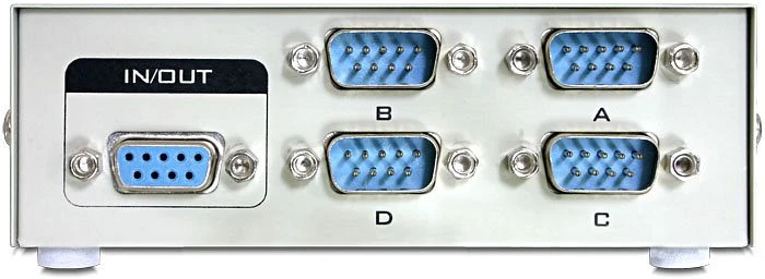 DeLOCK 4 Port Seriell Switch