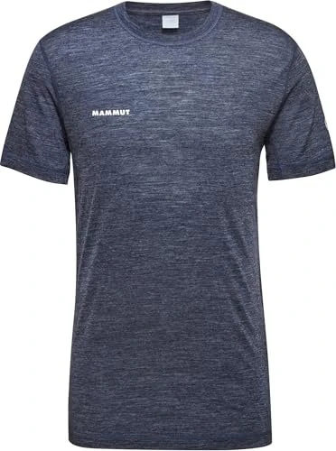 Mammut Tree Wool FL Funktionsshirt kurzarm marine melange (Herren)