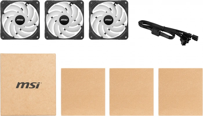 MSI MAG Max F12A-3, 120mm, 3er-Pack