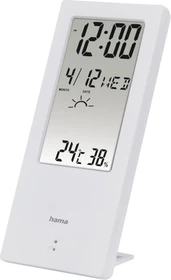 Hama TH-140 Hygrometer-Temperaturstation weiß, digital