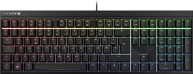 Cherry MX 2.0 S, schwarz, LEDs RGB, MX SILENT RGB RED, USB, DE