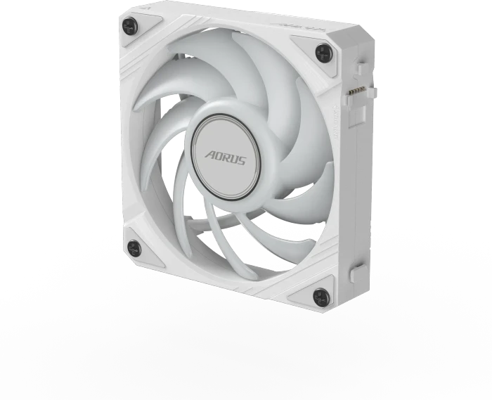 GIGABYTE AORUS EZ Chain Fan 120 Ice, weiß, 120mm