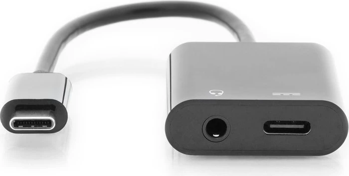Digitus USB Type-C Adapter/Konverter + 3.5mm Klinke, USB-C 3.1 [Stecker]