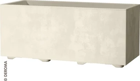 Deroma Millennium Blumenkasten 79x39cm pearl