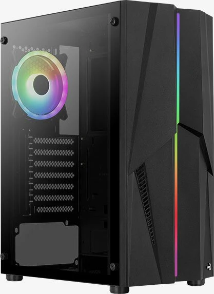 AeroCool Mecha ARGB, Glasfenster