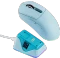 Epomaker Nex Lite Wireless Gaming Mouse mit Ladestation, blau, USB/Bluetooth Vorschaubild