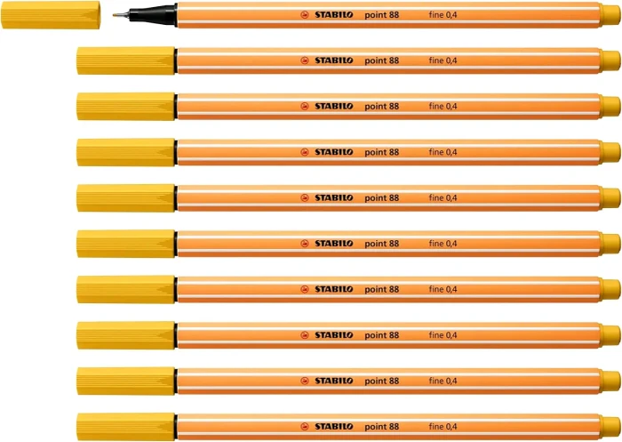 STABILO point 88 curry, 10er-Pack