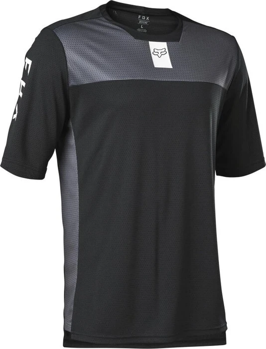 Fox Racing Defend Trikot kurzarm schwarz (Herren)
