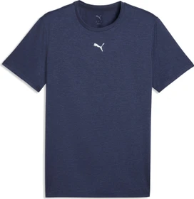 Puma TAD Essentials Funktionsshirt kurzarm puma navy heather (Herren)