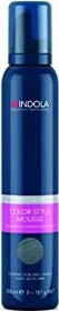 Indola Color Style Mousse temporäre Haarfarbe perlgrau, 200ml