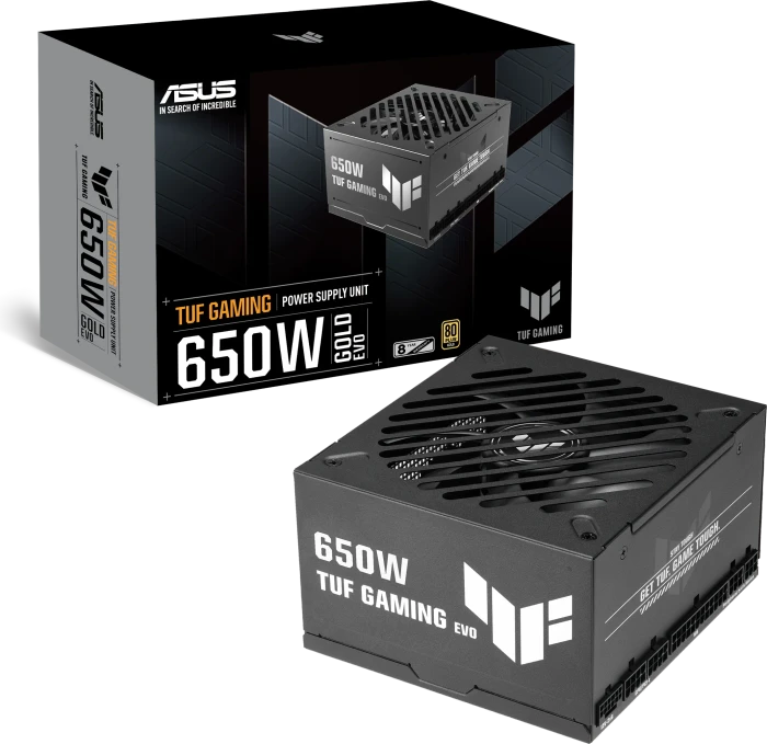 ASUS TUF Gaming Gold EVO, TUF-GAMING-650G-EVO, 650W, ATX 3.1