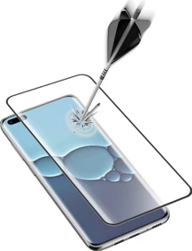Cellularline Impact Glass Curved für Huawei P40 Pro schwarz