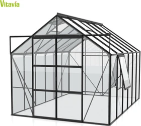 Vitavia Jupiter 9900 ESG 3mm Gewächshaus schwarz