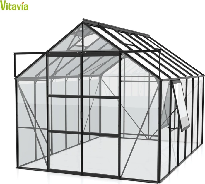 Vitavia Jupiter 9900 ESG 3mm Gewächshaus schwarz