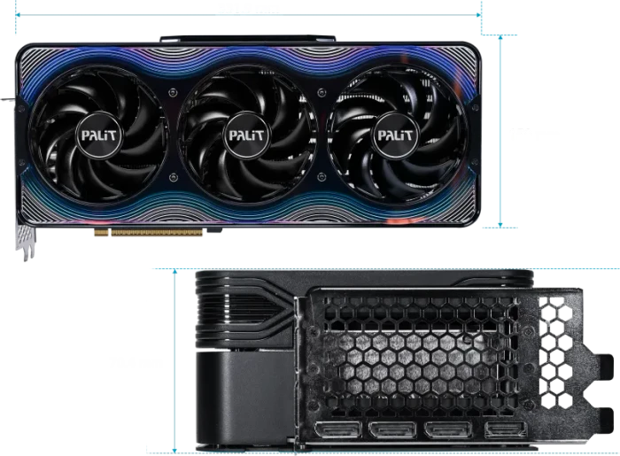 Palit GeForce RTX 5070 Ti GameRock, 16GB GDDR7, HDMI, 3x DP