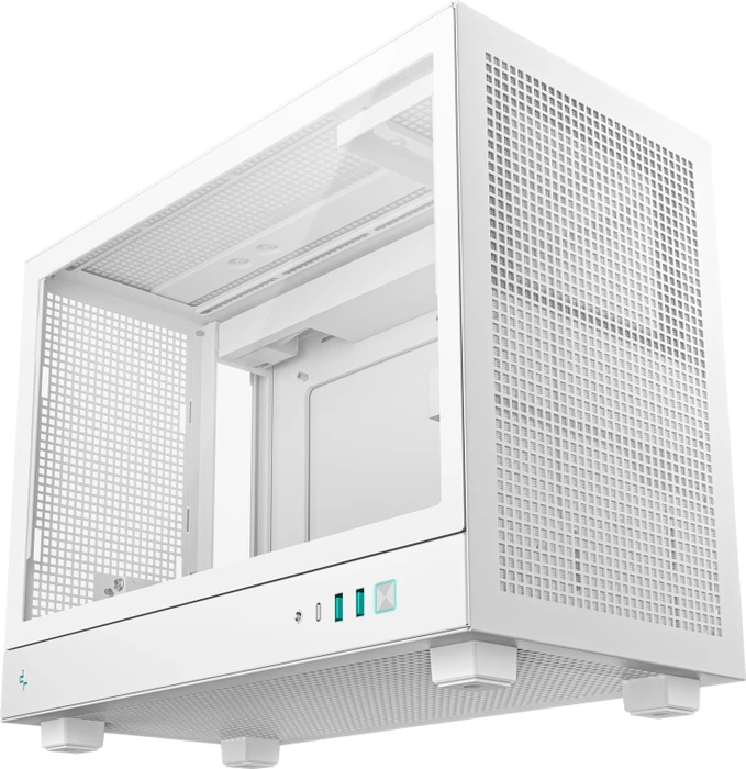 DeepCool CH160 Plus WH, weiß, Glasfenster