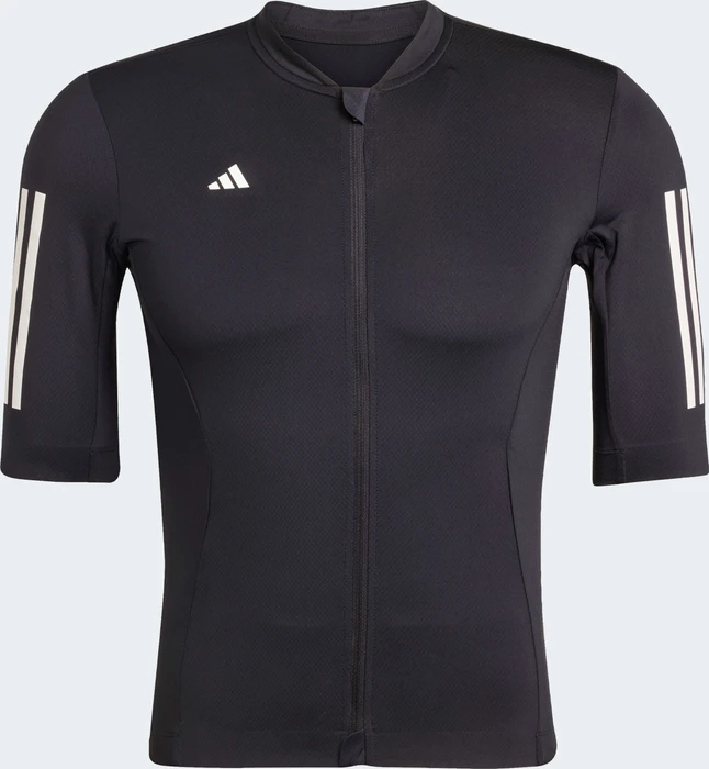 adidas Tempo 3-Streifen Trikot kurzarm schwarz (Herren)