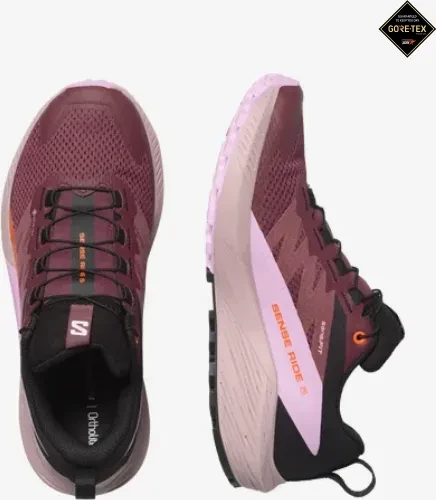 Salomon Sense Ride 5 GTX catawba grape/orchid bouquet/cherry tomato (Damen)