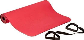 Deuser TPE Yogamatte rot/schwarz