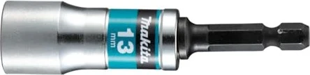 Makita Impact Premier Gelenk Außensechskant Steckschlüssel 1/4", 13x75mm, 1 Stück
