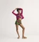 adidas x Farm Rio House of Tiro Trainingsjacke bahia magenta/active maroon/crystal linen (Damen) Vorschaubild