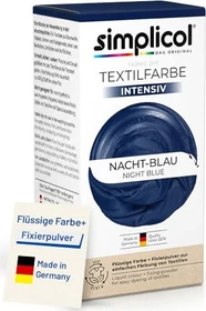 Simplicol Textilfarbe Intensiv nacht-blau, 1 Stück