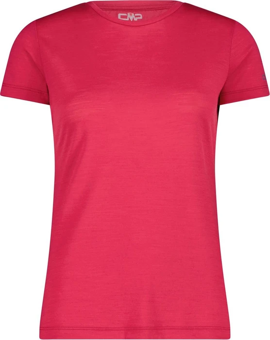 CMP Performance Merino Funktionsshirt kurzarm magenta (Damen)