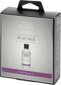 Fifty Shades of Grey Play Nice Massageöl Vanille, 90ml
