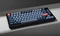 Keychron V1 Max, Carbon Black, LEDs RGB, hot-swap, Gateron Jupiter BANANA, USB/Bluetooth, DE Vorschaubild