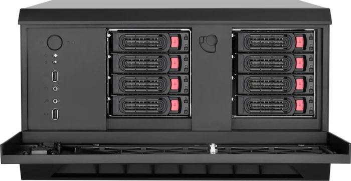 SilverStone Case Storage CS381, schwarz