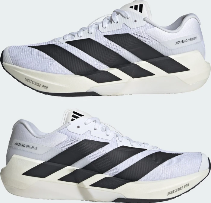 adidas Adizero Dropset Pro cloud white/core black (KK1551) – Bild 7