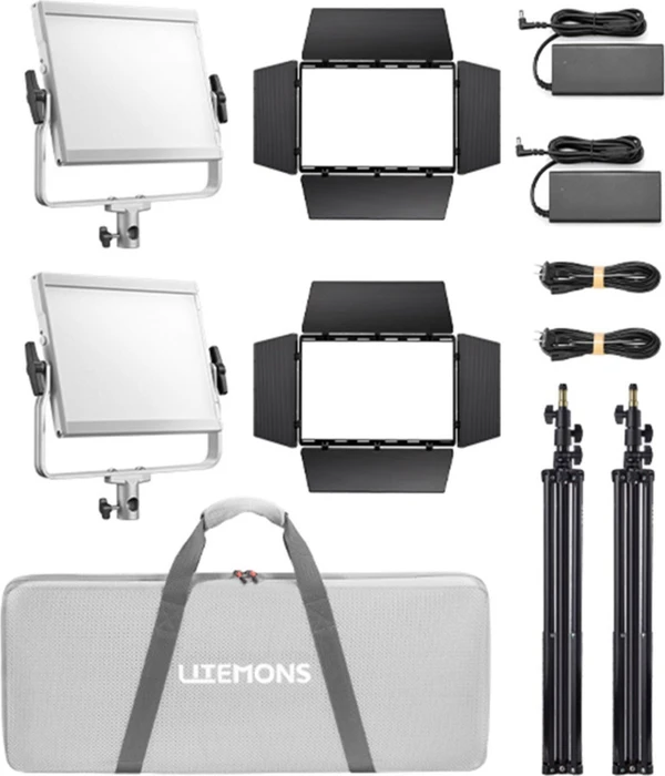 Godox Litemons LP1200R K2 Kit 2er Set weiß
