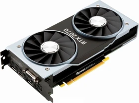 NVIDIA GeForce RTX 2070 Founders Edition, 8GB GDDR6, DVI, HDMI, USB-C, 2x DP