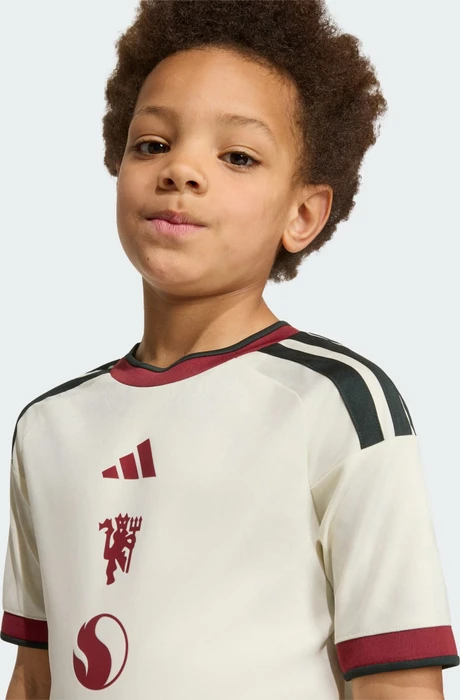 adidas Manchester United 2026/2027 Ausweichausrüstung ivory/jungle ink (Junior)
